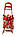 Тачка сумка з коліщатками-кравчучка 96 см MH-1900 жовтогаряча, фото 2