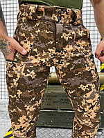 Брюки зимние военные камуфляж, штаны зимние тактические пиксель, брюки армейские тактические на флисе km601