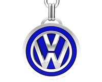 Брелок золотой vw volkswagen