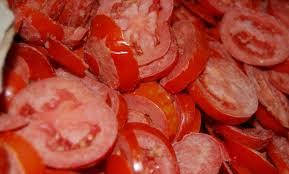 Томати кільця заморожені, мінімальне фасування для замовлення 2,5 кг, у ящику 10 кг