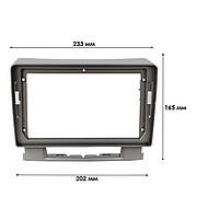 Перехідна рамка Lesko 9" Opel Astra (J) 2009-2017 2 шт., фото 4