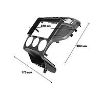 Перехідна рамка Lesko 9" Hyundai Matrix 2001-2010 Manual AC (3182) 4 шт, фото 4