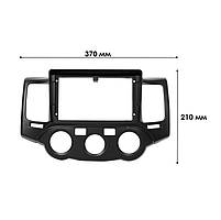 Перехідна рамка Lesko 9" Kia Optima 2008-2010 Magentis 2008-2010 (1007) 3 шт, фото 4