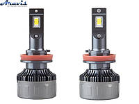 Автомобильные светодиодные LED лампы Pulso M5/H8/H9/H11/H16/LED-chips CSP/9-16v/2*70w/16000Lm/6500K