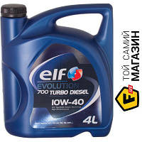 Моторное масло полусинтетическое ELF Evolution 700 Turbo Diesel 10W-40 4л