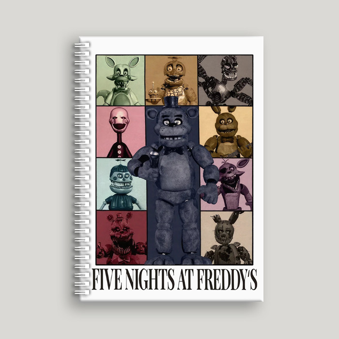 Блокнот А5 "Five Nights at Freddy's" / П'ять ночей з Фредді №4, фото 1