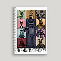 Блокнот А5 "Five Nights at Freddy's" / Пять ночей с Фредди №4