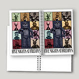 Блокнот А5 "Five Nights at Freddy's" / П'ять ночей з Фредді №4, фото 5