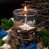 Декоративна гелева свічка Чародійка морська, фото 2