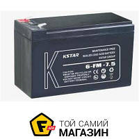 Аккумулятор для ИБП Kstar 6-FM-7.5 12V/7.5Ah AGM