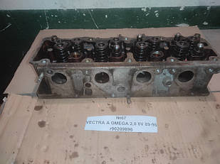 No67 Головка блока циліндрів 2,0 8 V (ГБЦ) r90209896 Opel Omega a vectra 89-96