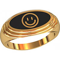 Кольцо мужское смайлик перстень мужской перстень с камнями кольцо из золота 925 пробы