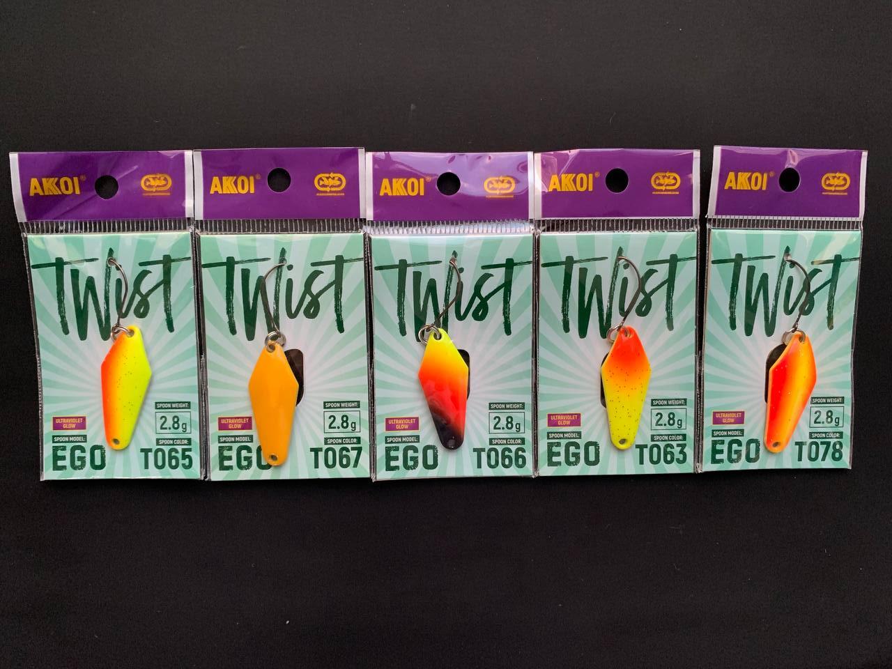 Блешня  обертова  блешня на форель Twist 2.8g ( Набір 5шт )