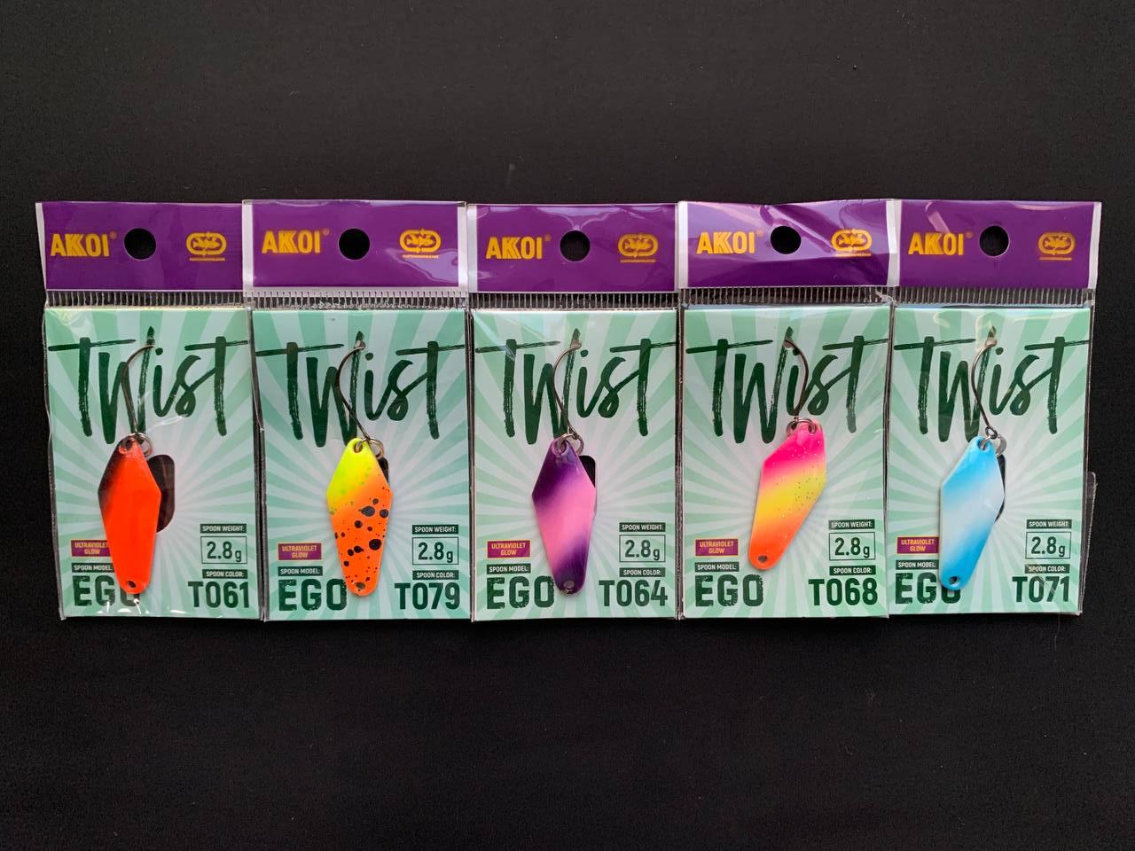 Блешня  обертова  блешня на форель Twist 2.8g ( Набір 5шт )