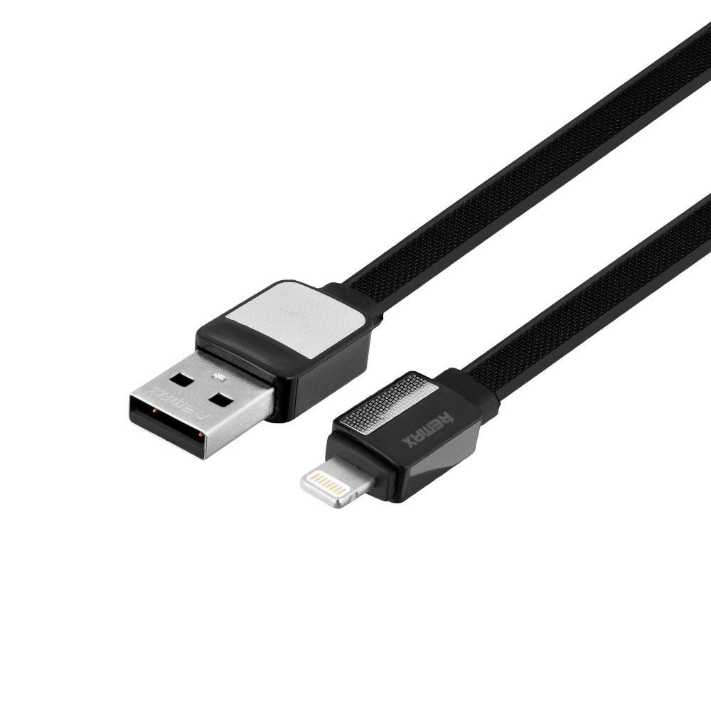 Кабель USB Remax RC-154i Platinum Lightning Цвет Чёрный - фото 2 - id-p2013360651