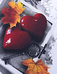 Алмазний живопис Серце 40*50 GLE73840 у картонній коробці