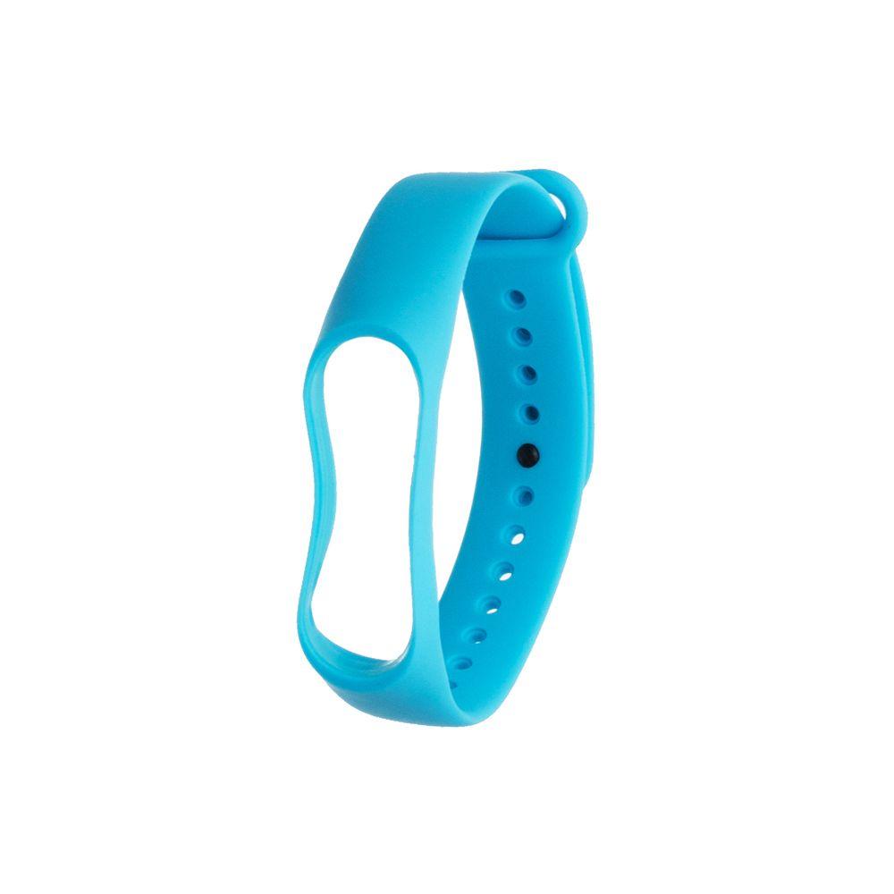 Ремешок для Xiaomi Mi Band 3 / 4 Original Design Цвет Голубой - фото 1 - id-p2013360737