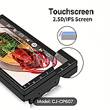 Автомагнітола MP5 CJ CP607 BT Android CARPLAYER 4G-32G 2din, Магнітола в автомобіль, фото 4