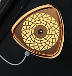 Зволожувач повітря Fog Humidifier 8496 біло-золотий, Настільний дифузер, фото 7