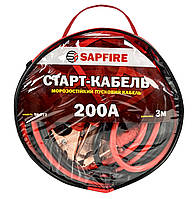 Старт-кабель 200 А 3 м SH-072 SAPFIRE (400694)