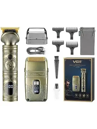 Машинка для стриження волосся й тример VGR V 649 станок для гоління, фото 1