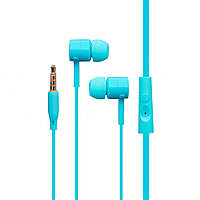 Навушники з мікрофоном 3.5mm Celebrat Sky-1 Blue