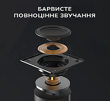 Бездротова портативна колонка з підсвічуванням SPS TiG CHARGE 6 (Bluetooth 5.0), Портативні колонки, фото 3