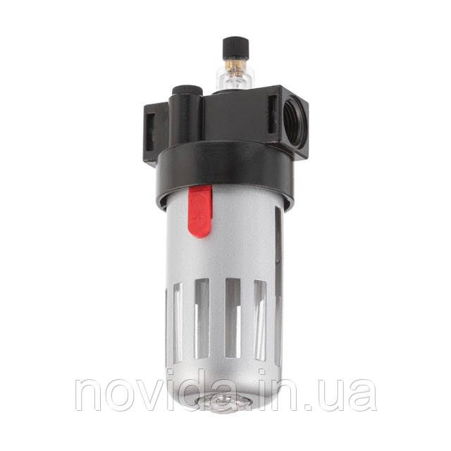 Лубрикатор (пристрій подавання оливи) 1/2" в металевій захисній колбі INTERTOOL PT-1421