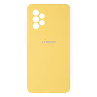 Чехол для Samsung A72 4G Full Case with frame Цвет 04 Yellow