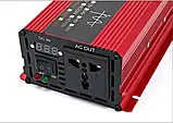 Перетворювач Напруги DC/AC з 12V на 220V 2200W Чистий Синус LCD, Інвертор Підвищувальний, фото 9