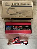 Перетворювач Напруги DC/AC з 12V на 220V 1600W Чистий Синус LCD, Інвертор Підвищувальний, фото 10