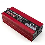 Перетворювач Напруги DC/AC з 12V на 220V 2200W Чистий Синус LCD, Інвертор Підвищувальний, фото 4