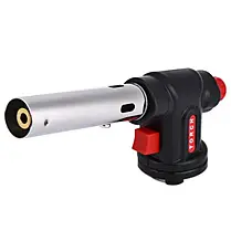 Портативний газовий пальник 504С на балончик із п'єзопідпалом, Насадка на газовий балон, фото 3