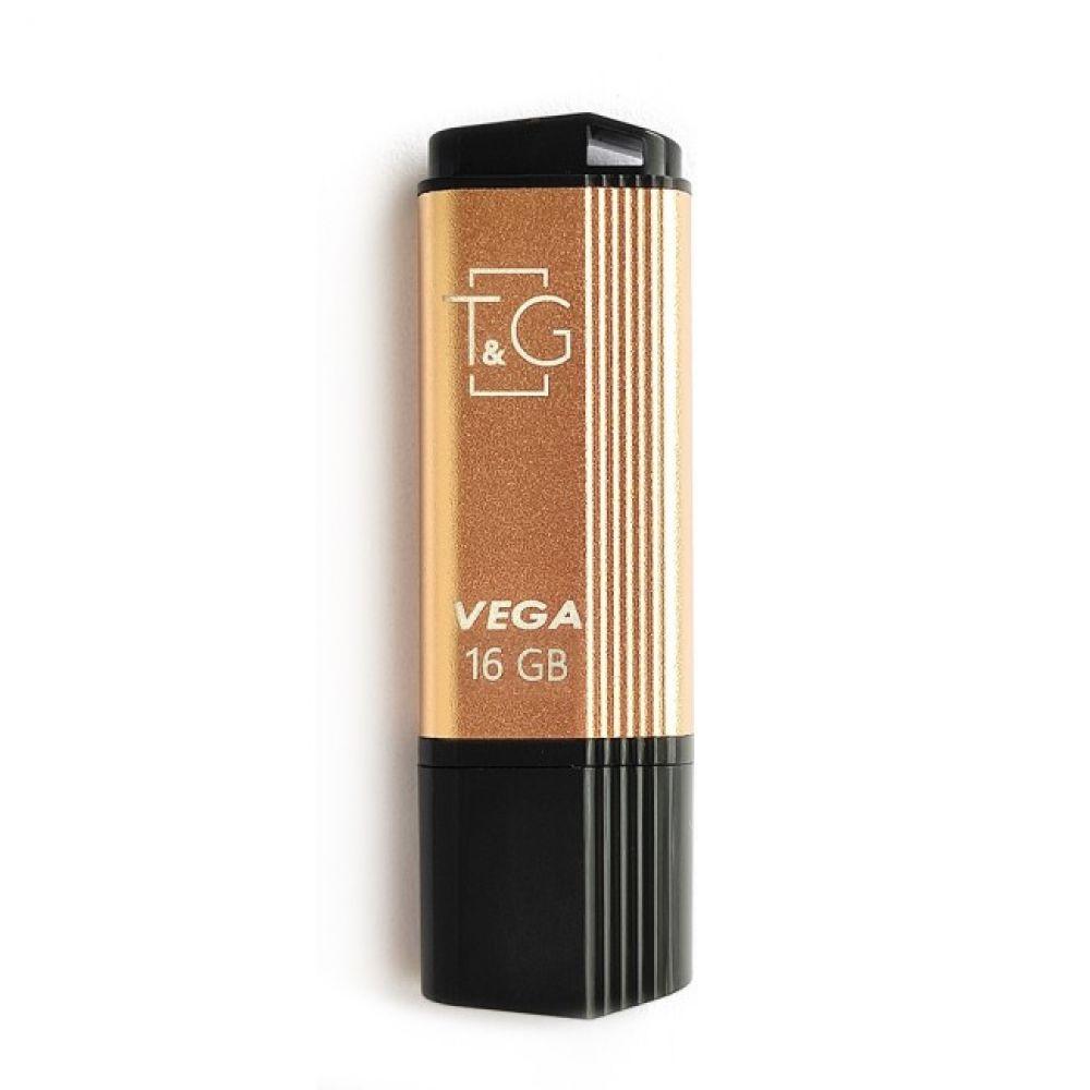 Накопитель USB Flash Drive T&G 16gb Vega 121 Цвет Серый - фото 6 - id-p2013384677