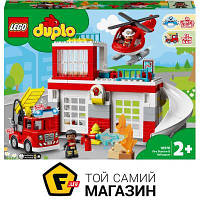 Конструктор Lego Конструктор LEGO DUPLO Пожарная часть и вертолет (10970)