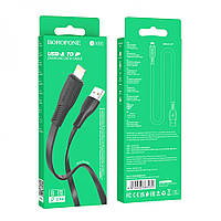 Кабель USB Borofone BX85 Lightning 2.4A Цвет Чёрный