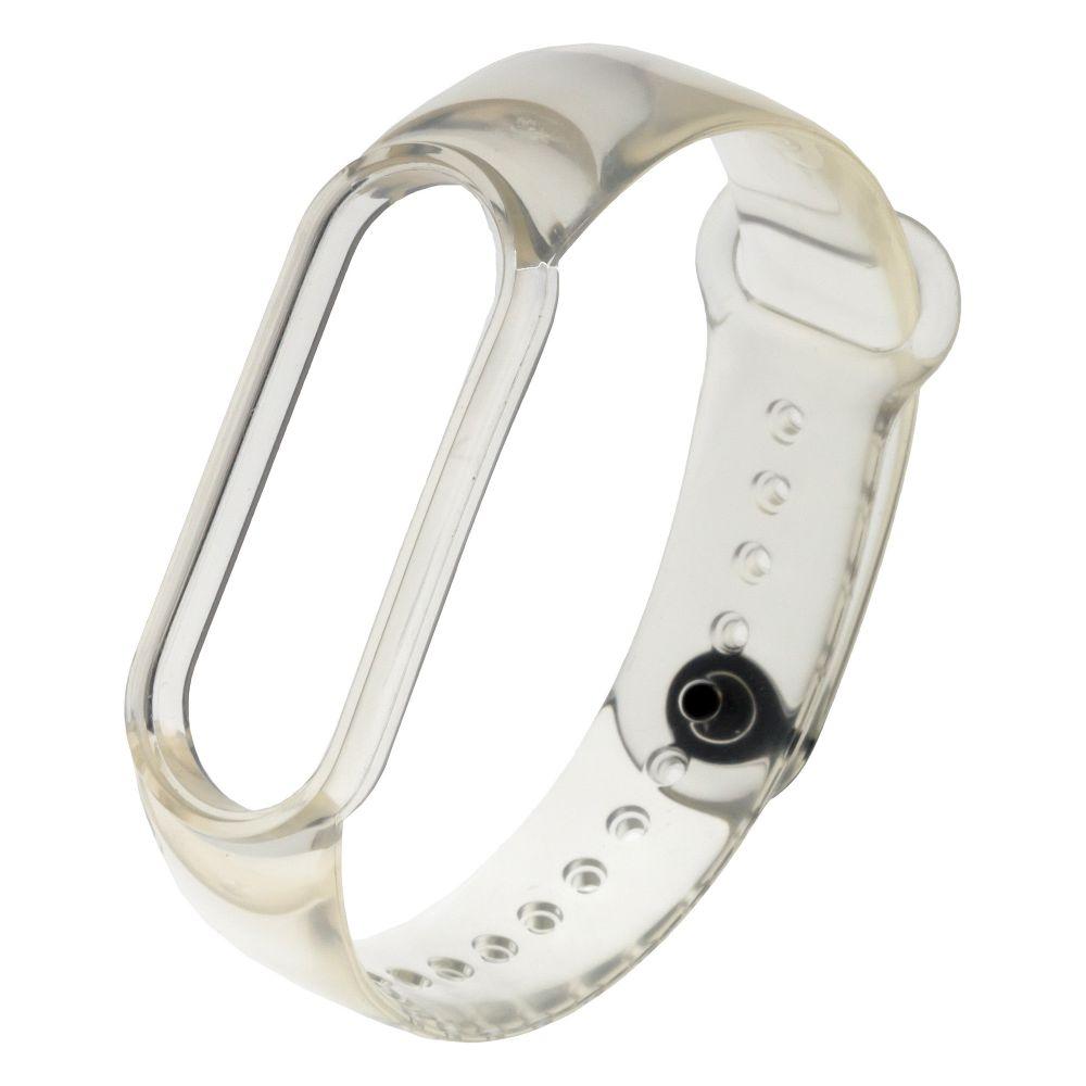 Ремешок для Xiaomi Mi Band 5 / 6 Color Transparent Цвет 3, Yellow - фото 1 - id-p2013364071