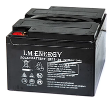 Акумуляторна батарея LM Energy 12 V 26 AH