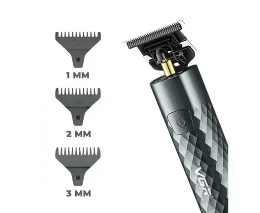 Професійна акумуляторна машинка для стриження волосся VGR V-077 тример для бороди, фото 2