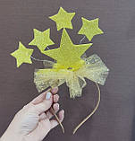 Обруч Зірка Новорічний обідок Зірочка ободок звезда, фото 2
