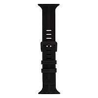 Ремешок для Apple Watch Band Silicone Shine 42/44/45/49 mm Цвет Black