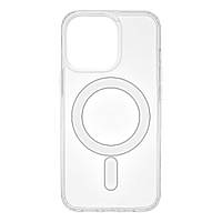 Чехол TPU Clear Case with Magsafe для iPhone 15 Pro Цвет Transparent