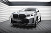 Сплітер BMW X6 G06 LCI M-Sport (2023+) тюнінг обвіс губа спідниця елерон (V1), фото 6