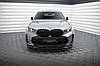 Сплітер BMW X6 G06 LCI M-Sport (2023+) тюнінг обвіс губа спідниця елерон (V1), фото 7