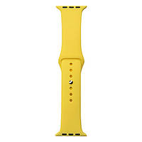 Ремешок для Apple Watch Band Silicone One-Piece Size-S 42/44/45/49 mm Цвет 04, Yellow