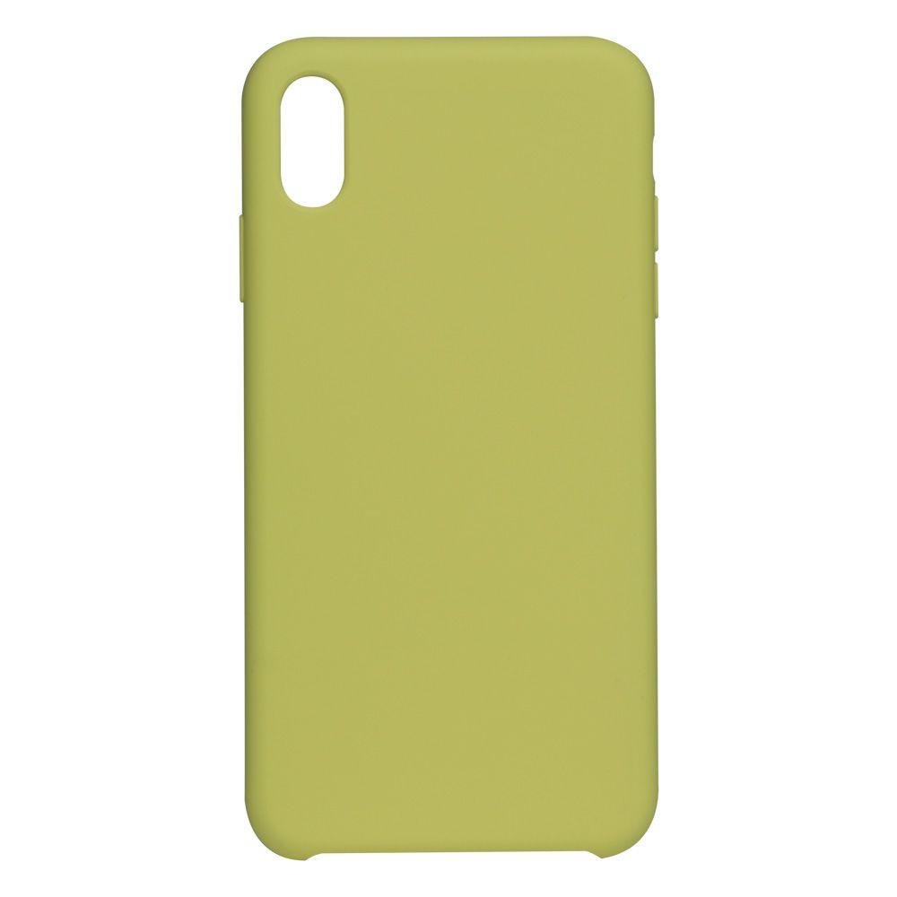 Чехол Soft Case для iPhone Xs Max Цвет 04, Yellow - фото 1 - id-p2013370929