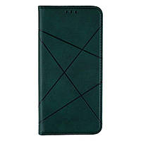 Чохол-книжка Business Leather для Samsung Galaxy A72 Eur Ver Колір Зелений