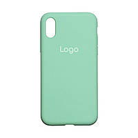 Чехол Silicone Case Full Size (AA) для iPhone Xr Цвет 47.Spearmint