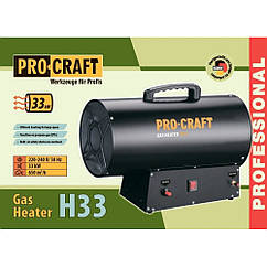 Газова теплова гармата Procraft H33