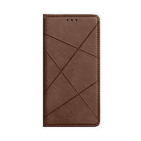 Чехол-книжка Business Leather для Samsung A21s Цвет Коричневый